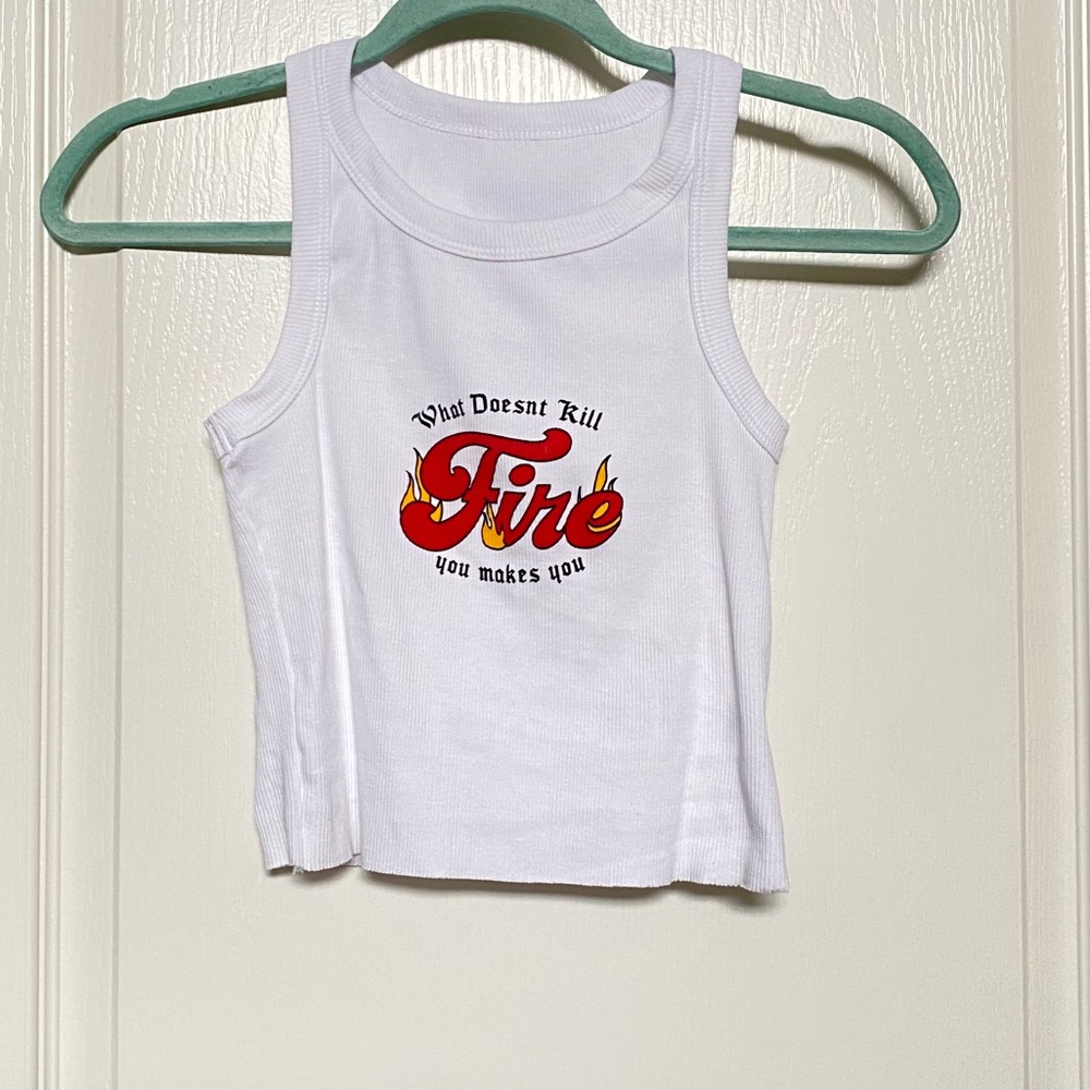 REVICE cropped tee
